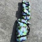 Kid-o-bunk My Play Foldable Play Yard With Carry Bag - Green Blue Black White