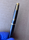 Parker 75 Rollerball Pen In Thuya Brown Striated Lacquer W  Gold Plated Trim