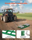 Vevor Drag Harrow 4 Ft Heavy Duty Tow Behind Drag Harrow Driveway Grader Rake