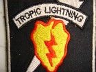 Us 25th Infantry Division Tropic Lightning  Vietnam War Patch