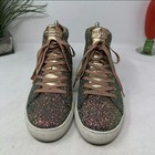 Skechers Iridescent Sequined Hi Top Women Sneakers Tennis Shoes Size 9 5 eu 39 5
