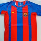 Lionel Messi Signed Fc Barcelona 2005 Jersey  30 Psa dna Coa