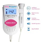 Us - Es Sonoline - Bfetal  Latido De Beb   Rosa  Pantalla Lcd Retro
