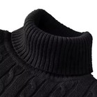 Men s Turtleneck Soft Sweater 2023 Warm Knitted Autumn winter Pullover Jumper