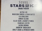 2026 Stars On Ice Program Signed Autographs Alysa Liu Amber Glen Ilia Malinin