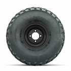 Set Of 4 - 22x11-8 A t Golf Cart Tires With 2 5 Offset Black Steel Wheels