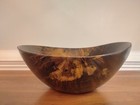 Vintage Mid Century Handcrafted In Hati  Large Wooden Bowl By David Auld