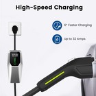 8m 7kw 32a Type2 Portable Electric Vehicle Ev Charger Level 2 Nema 14-50 Plug Us