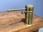 Vintage Eagle No  66 Brass Handy Oiler Finger Pump Oil Can Straight Shaft Usa