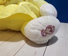 Vtg 1986 Fisher Price Puffalump Yellow Cat Plush With Dress 16   