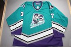 Zdeno Chara Kentucky Thoroughblades 1997 Authentic Ahl Hockey Jersey Vtg M Bauer