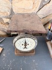 American Cutlery Co  American Family Scale Antique 24 Lb Metal Kitchen Scale