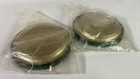 Coca-cola Round Coasters 2 Sets Of 6 Vintage Lady Drinking Coke Green In Bags