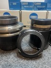 Canon 8mm F 1 Enlargement Lens Canon Fd Mount Microfilm Minolta Japan Black