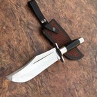 Vintage J2 Steel Buffalo Horn Bowie Hunting Knife Historical Large Hunting Knife