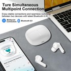Audifonos Inalambricos Bluetooth 6 0 Para Iphone Y Samsung Auriculares  blanco 