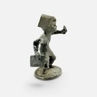 Vintage 1979 Spoontiques Pewter Miniature Nurse Figurine Medical Collectible