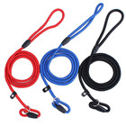 Adjustable Dog Nylon Loop Slip Rope Leash Lead Training Choke Pet Collar 4 26ft