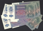 1915 Austria 10 Kronen  19 Uncirculated - Sequential Serial Numbers 30 Available