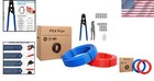 Pex-b Plumbing Tool Kit - 150ft 1 2 Inch Tubing With Crimping Tool   Cutter