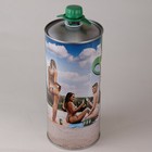 2022 Svijany Beer Can Pinup   09 Calendar Girls 2 Liter Metal Bottle Half Gallon