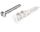 E-z Ancor Twist-n-lock Drywall Anchors 75 Lbs  8 Screw 200 Count Box New 25412