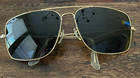 Ray-ban Vintage B l Outdoorsman Aviator Sunglasses Gold Case