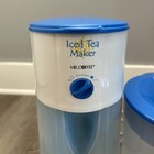 Mr  Coffee Iced Tea Maker Brewer Blue Tm70 3 Qt  Pitcher With Lid Tested Works