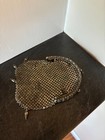 Vintage Silver Metal Mesh Coin Change Purse