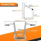 14  Pre-wired Meathook Ape Hanger Handlebar For Harley Sportster Dyna Road King