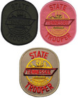 Tn Tennessee State Trooper Police Shoulder Patch 3 Pack Collectors