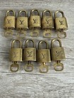 Authentic Louis Vuitton Gold Lock And Key Padlock 307 311 312 313 314 317 323