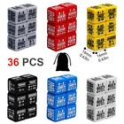 36pcs Battletech Stats Modifier Dice Full Dice Bundle  Movement Heat   Special