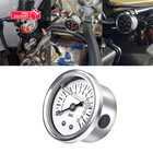 Zhsymx 0-15 Psi Fuel Pressure Gauge  1 5  White Dial  1 8  Npt 0-15psi  