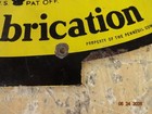 Vintage Pennzoil Oil Can Rack Sign Metal