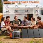 Sbaoh Ac 300w Solar Generator With 60w Solar Panel Brand New