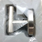 Allen   Roth Latitude Ii Robe   Towel Hook Brushed Nickel 0321371 
