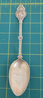 Antique M m fredrick Medallion Serving Spoon  43 73g Coin Silver  Nevada 