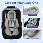 Baby Car Seat Head Support For Doona Stroller  Thickened Infant Carseat Head Sup