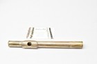 Vintage Gemeinhardt M3s  3osb  Solid Silver Open Hole Flute Offset G W  B Foot
