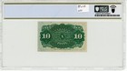 10 Cents Fourth Issue Fractional Currency Fr 1261 Choice Au 58 Pcgs 51098021