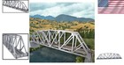 Authentic Single-track Railroad Bridge Kit With Realistic Truss Design - 18 39 