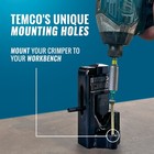 Temco Hammer Lug Crimper  8 Awg To 4 0 Battery welding Cables  mountable 