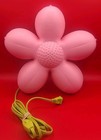 Vintage Ikea Smila Blomma Light Pink Flower Wall Lamp Night Light Hanging 14 