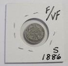 Semi Key Date 1886 S - Seated Liberty Dime - Lower Mintage