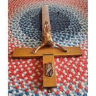 Antique Vintage Wooden Wall Cross Crucifix With Metal Jesus Christ Inri 29  x14  