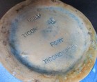 Two Circa 1930 s Souvenir Graack Fort Ticonderoga Pottery Lake George New York