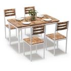 5 Piece Table And Chairs Dining Table Set Kitchen Table For Small Spaces Dinning