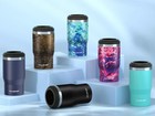 Haushof 12oz Can Cooler Holder 4 In 1  Stainless Steel Insulated Beer Can Cooler