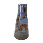 Vintage Claire Lerner Art Pottery Vase Signed 9   t 2   w
